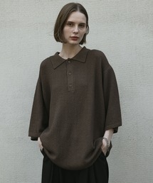 loose dual yarn dry polo ルーズデュアルヤーン remer（リメール）の「loose dual yarn dry polo / ルーズ