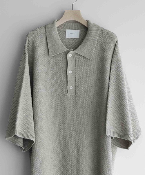 トップス remer loose dual yarn dry polo loose dual yarn dry polo / ルーズデュアルヤーンドライポロ