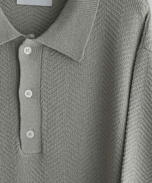 remer（リメール）の「loose dual yarn dry polo / ルーズ