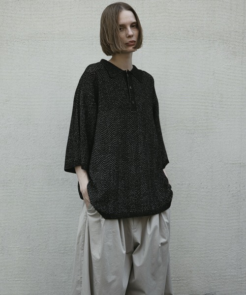 remer（リメール）の「loose dual yarn dry polo / ルーズ