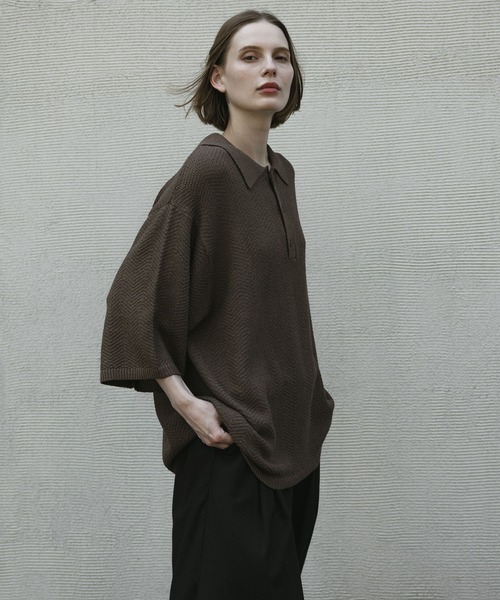 remer loose dual yarn dry polo リメールポロシャツ loose dual yarn dry polo / ルーズデュアルヤーンドライポロ