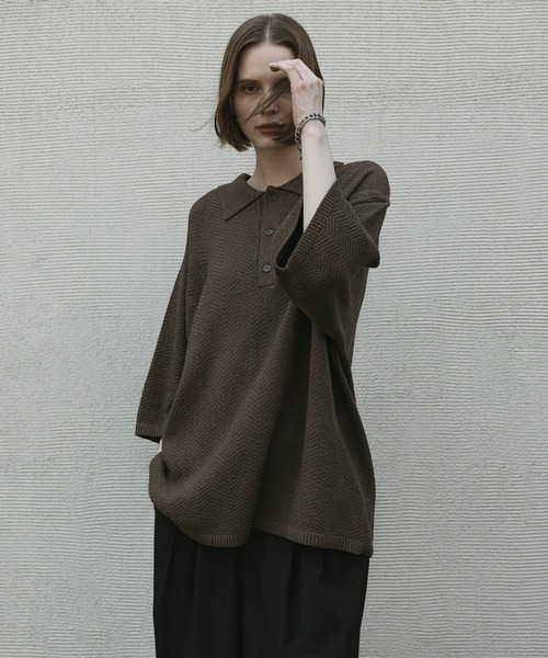 loose dual yarn dry polo ルーズデュアルヤーンドライポロ loose dual yarn dry polo / ルーズデュアルヤーンドライポロ
