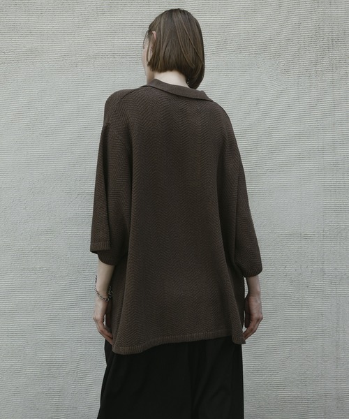 loose dual yarn dry polo / ルーズデュアルヤーンドライポロ