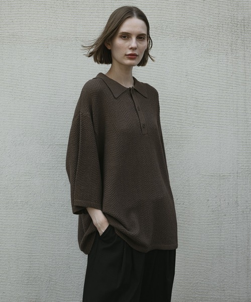 トップス remer loose dual yarn dry polo loose dual yarn dry polo / ルーズデュアルヤーンドライポロ