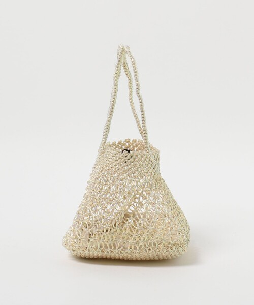 Steven Alan（スティーブンアラン）の「＜The Bagmati＞METALIC TOTE BAG S/バッグ（かごバッグ・レディース・その他/ブラック・FREE）」の3枚目の写真