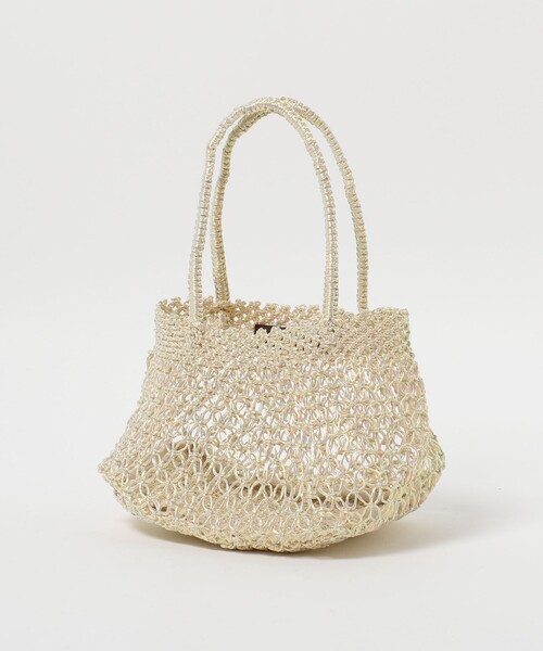 The Bagmati＞METALIC TOTE BAG S/バッグ（かごバッグ）｜Steven