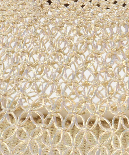 Steven Alan（スティーブンアラン）の「＜The Bagmati＞METALIC TOTE BAG S/バッグ（かごバッグ・レディース・その他/ブラック・FREE）」の11枚目の写真