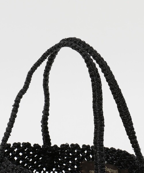 Steven Alan（スティーブンアラン）の「＜The Bagmati＞METALIC TOTE BAG S/バッグ（かごバッグ・レディース・その他/ブラック・FREE）」の13枚目の写真