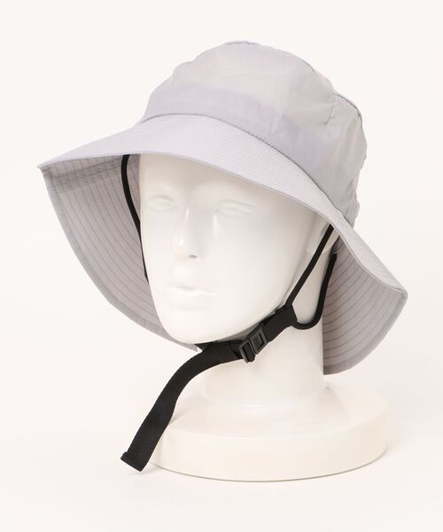 ムラサキスポーツ(ムラサキスポーツ)の「SURF8/サーフエイト ハット SUPER LIGHT BEACH HAT 軽量 85S3UH6(ハット・メンズ・ライトグレー・FREE)」の3枚目の写真