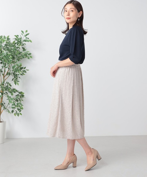 試着のみ☆peu pres ダリアジャカードスカート ☆ウエストお直し有り シアージャガードスカート | Bottoms,スカート | | TREFLE＋1