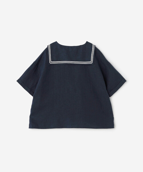 ORCIVAL | リネン 半袖セーラーシャツ WOMEN（シャツ/ブラウス