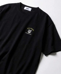 2026SS MRU/エムアールユー オーバーサイズ アニマル/髭おじさん/ハンバーガー ワンポイント刺繍 半袖Tシャツ レディース メンズ