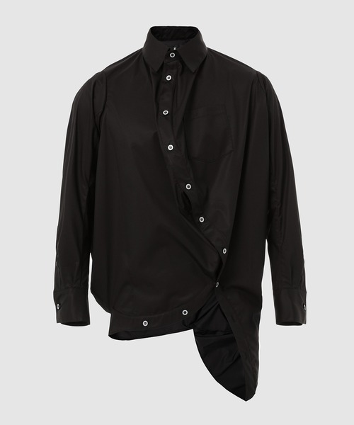 ANREALAGE(アンリアレイジ)の「BALL SHIRT(シャツ/ブラウス・メンズ・ホワイト/サックスブルー/ブラック・48/46/38)」の3枚目の写真