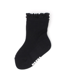 hakka baby（ハッカベビー）の「[ベビー]メッシュ編みフリルテープ付きソックス（ソックス/靴下）」