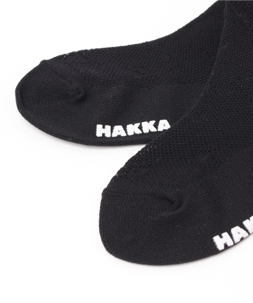 HAKKA BABY（ハッカベビー）の「[ベビー]メッシュ編みフリルテープ付きソックス（ソックス/靴下・キッズ・ブラック/ホワイト・SMALL/MEDIUM）」の4枚目の写真