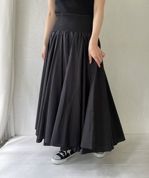 StyleSea | ハイウエストスモッグコットンボリュームスカート(スカート)