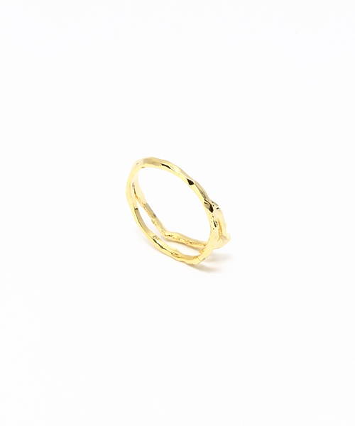 SCALA(スカラ)の「【SCALA/スカラ】TWIG枝リング/made in JAPAN(日本製)(リング・レディース・ゴールド/アンティークゴールド・9/11/7/13)」の4枚目の写真