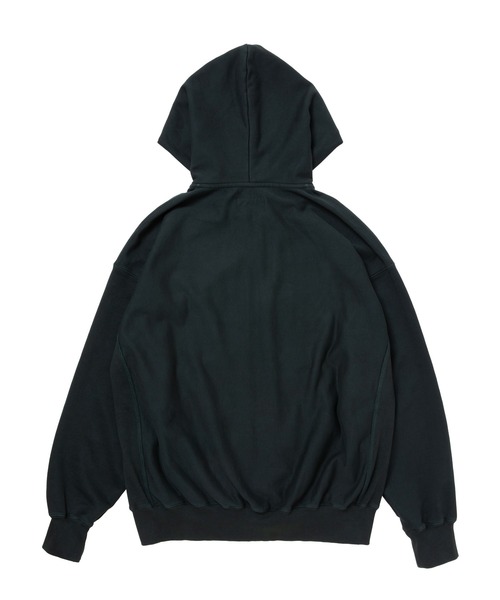 ROTTWEILER（ロットワイラー）の「R9 LOGO ZIP PARKA（パーカー・メンズ・ダークグリーン/ブラック・S/M/L/XL）」の4枚目の写真