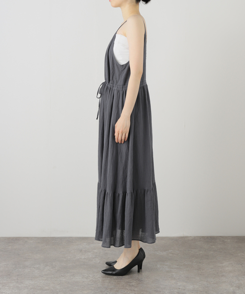 enrica(エンリカ)の「ENRICA エンリカ 2WayDress130(ワンピース・レディース・チャコールグレー・FREE)」の6枚目の写真