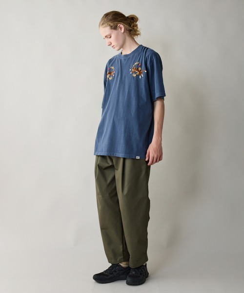 rehacer(レアセル)の「rehacer : Loop Tiger Pigment Dye T-shirt / ループタイガーピグメントダイ Tシャツ(Tシャツ/カットソー・メンズ・ブラック/ネイビー/レッド・SMALL/MEDIUM/LARGE/X-LARGE)」の11枚目の写真