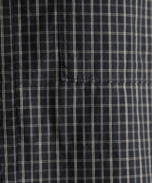 RAGEBLUE（レイジブルー）の「サイドリボンアソートオーバーシャツ（シャツ/ブラウス・レディース・ダークグレー/イエロー/ピンク/ブラック系/グレー系・FREE）」の15枚目の写真