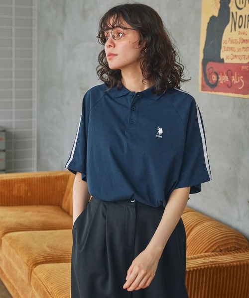 U.S. POLO ASSN. / ユーエスポロアッスン 別注 サイドライン 半袖