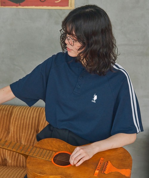 U.S. POLO ASSN. / ユーエスポロアッスン 別注 サイドライン 半袖