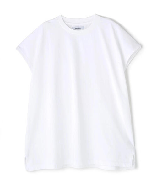 MINEDENIM(マインデニム)の「MINEDENIM(マインデニム)Big Nosleeve T-SH(Tシャツ/カットソー・メンズ・ブラック/ホワイト・L/M/XL)」の1枚目の写真