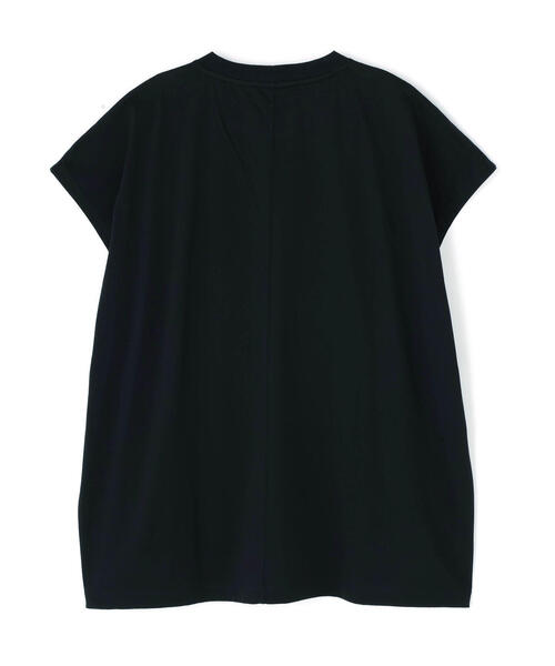 MINEDENIM(マインデニム)の「MINEDENIM(マインデニム)Big Nosleeve T-SH(Tシャツ/カットソー・メンズ・ブラック/ホワイト・L/M/XL)」の3枚目の写真