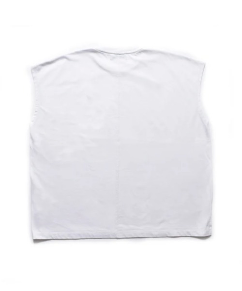 24ss MINEDENIM Big Nosleeve T-SH サイズXL MINEDENIM - Big Nosleeve T-SH （BLK） / ビックシルエット