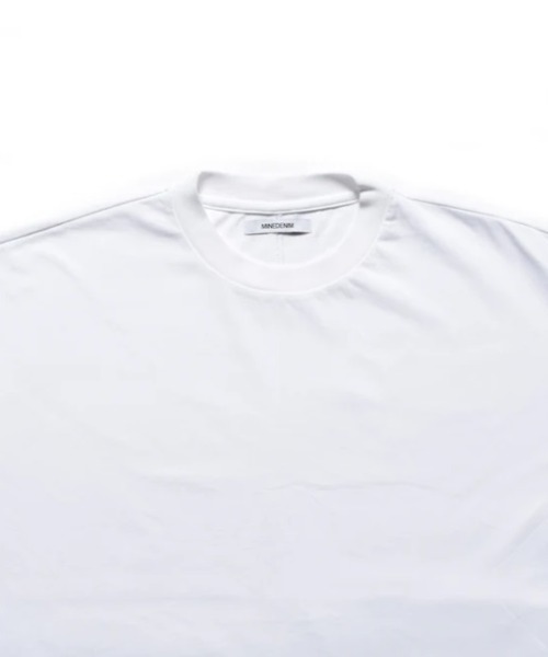MINEDENIM(マインデニム)の「MINEDENIM(マインデニム)Big Nosleeve T-SH(Tシャツ/カットソー・メンズ・ブラック/ホワイト・L/M/XL)」の6枚目の写真