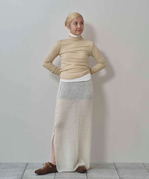 TODAYFUL（トゥデイフル）の「Powdery Turtle Tops（Tシャツ/カットソー・レディース・キナリ/クリーム/ブラック/スカイブルー・FREE）」の6枚目の写真