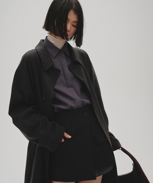 TODAYFUL（トゥデイフル）の「Powdery Turtle Tops（Tシャツ/カットソー・レディース・キナリ/クリーム/ブラック/スカイブルー・FREE）」の11枚目の写真