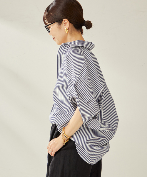 plage Roll Up Cuffs シャツ Roll Up Cuffs シャツ（シャツ/ブラウス）｜Plage（プラージュ