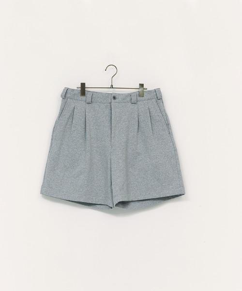mocT(モクティー)の「mocT/モクティ STRETCH FLEECE 2TUCK SHORTS ストレッチフリース2タックショーツ ハーフパンツ(その他パンツ・レディース・ホワイト/ヘザーグレー・XL)」の10枚目の写真