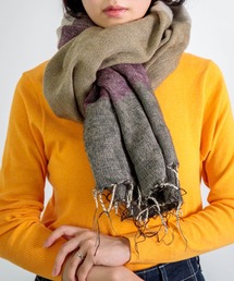 KHATA（カタ）の「[KHATA] パネルショール（マフラー）」