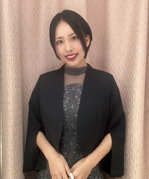 Cupid Heart（キューピッドハート）の「【Cupid Heart】結婚式用！袖スリットノーカラージャケット（ノーカラージャケット）」