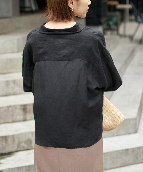 セール】《追加2》ラミーリヨセルショートシャツ（シャツ/ブラウス