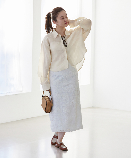 セール】《追加2》ラミーリヨセルショートシャツ（シャツ/ブラウス