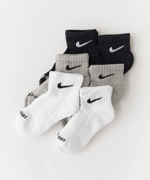 nike ナイキ 靴下 ソックス 6足セット NIKE ナイキ 靴下 6足組 子ども用 21-25cm 6P YA エブリデイ