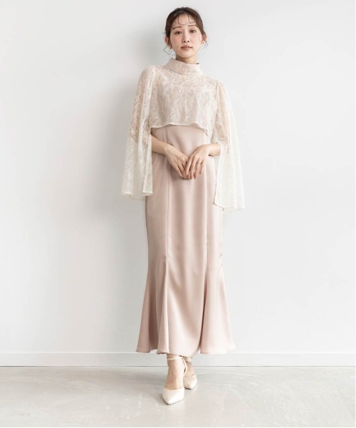 RANDA(ランダ)の「ブラウスセットキャミワンピース(ワンピース・レディース・ブラック/ピンク/ブルー・1/0)」の7枚目の写真