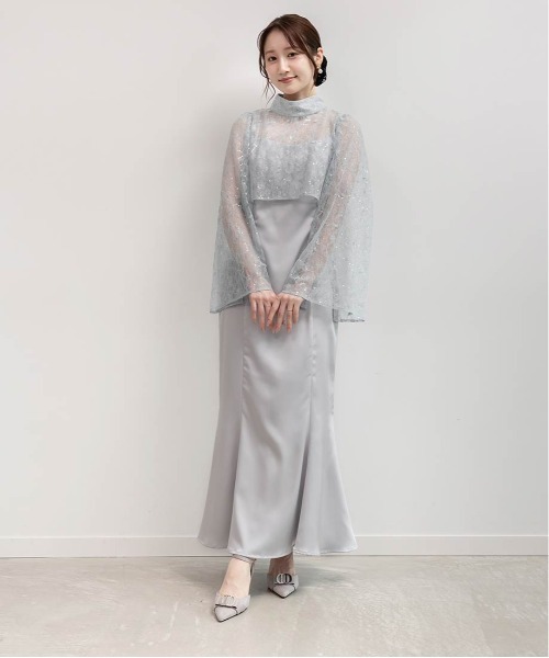 RANDA(ランダ)の「ブラウスセットキャミワンピース(ワンピース・レディース・ブラック/ピンク/ブルー・1/0)」の14枚目の写真