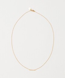 ＜BDM STUDIO＞クリアポイントバー ネックレス＜Select by EMMEL REFINES＞