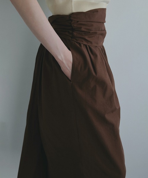 MANOF（マノフ）の「BUSTIER SET NARROW SKIRT（スカート・レディース・ベージュ/ブラウン/ブラック・S/M）」の19枚目の写真