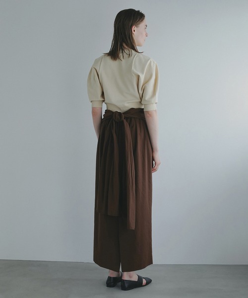 MANOF（マノフ）の「BUSTIER SET NARROW SKIRT（スカート・レディース・ベージュ/ブラウン/ブラック・S/M）」の15枚目の写真