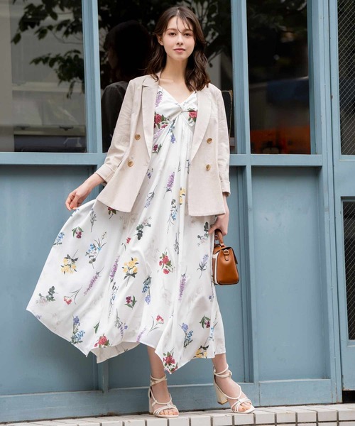 NOELA（ノエラ）の「リネンゴールドボタンダブルジャケット（テーラードジャケット・レディース・ネイビー/ベージュ・S/M）」の16枚目の写真