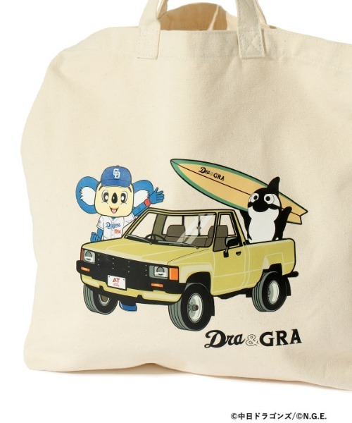 BEAMS 別注 愛知トヨタ Dra&GRA TOTE トートバッグ 大名古屋展2025】【別注】愛知トヨタ / Dra&GRA トートバッグ（トート