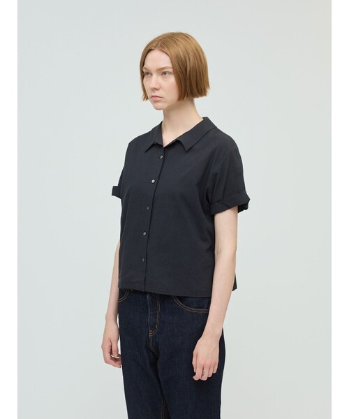 セール】mizuiro ind ロールアップスリーブシャツ（シャツ