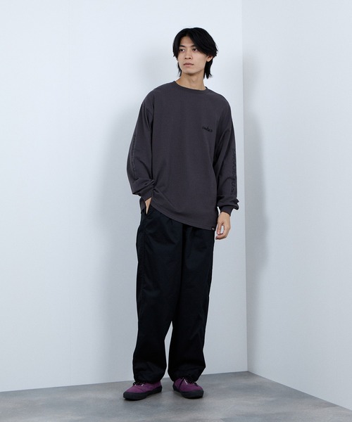 Dickies(ディッキーズ)の「Dickies スリーブプリント 長袖Tシャツ(Tシャツ/カットソー・メンズ・スミクロ/ホワイト/ブラック/ブルー・M/L/XL/XXL)」の15枚目の写真