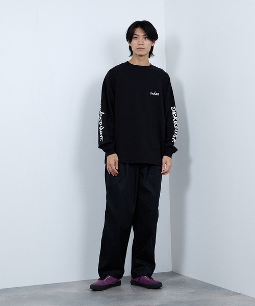 Dickies(ディッキーズ)の「Dickies スリーブプリント 長袖Tシャツ(Tシャツ/カットソー・メンズ・スミクロ/ホワイト/ブラック/ブルー・M/L/XL/XXL)」の18枚目の写真